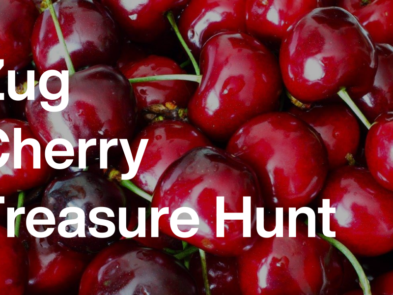 Zug Cherry Treasure Hunt Zug Tourismus
